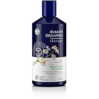 Anti-Dandruff Shampoo Itch & Flake Therapy, 14 Oz, Itch & Flake Therapy by Avalon Organics (Pack of 3)