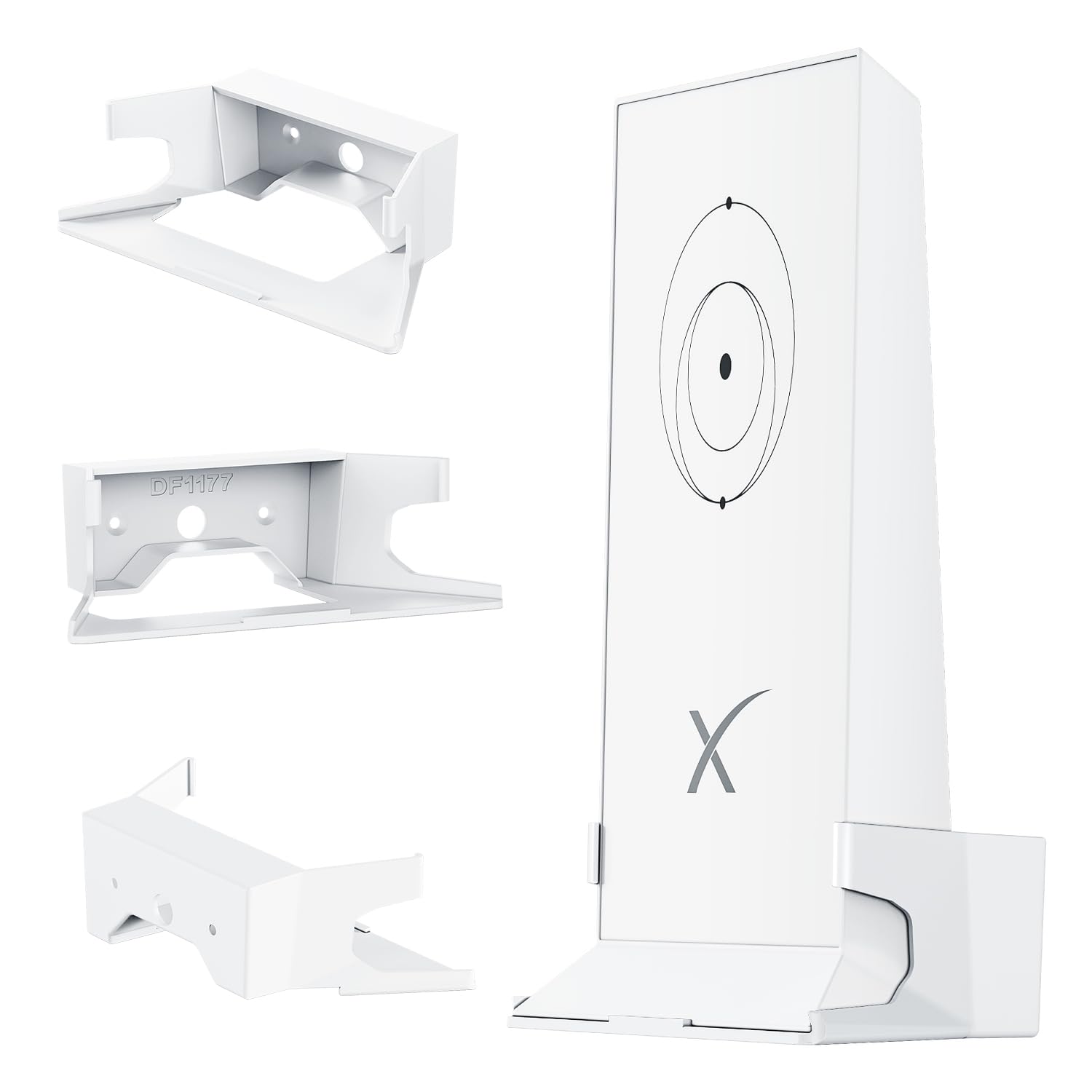 Starlink Wall Mount, New Upgraded Star Link Internet Kit Satellite Brackets ABS Router Holder Protection for StarLink Mesh Router V2 Mesh Router White