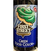 16oz First Street Green Food Color (One Bottle Per Order)