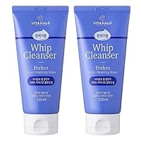 Vitahalo Whip Cleanser Perfect Micro Cleansing Face Foam 120ml / 4 fl oz * 2pcs