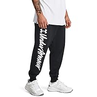 Under Armour Men's Rival Fleece Graphic Joggers