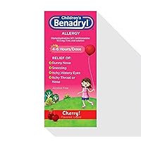 Benadryl Allergy, Childrens Liquid, 8 oz