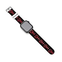 Lobster Crayfish Soft Silicone Watch Bands Quick Release IWatch Straps 38mm/40mm 42mm/44mm