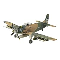 Tamiya 61073 1/48 Douglas A-1J Skyraider USAF Plastic Model Airplane Kit