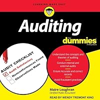Auditing for Dummies (The For Dummies Series) Auditing for Dummies (The For Dummies Series) Paperback Kindle Audible Audiobook Audio CD
