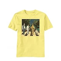 Star Wars Abbey Road Stars Adult Yellow T-Shirt
