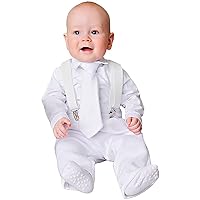 Payton Suspender Christening Outfit