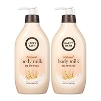 Happy Bath really mild body milk lotion 450ml*2P Set