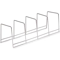 Better Houseware 1494/4 Plate Rack, standard, Silver