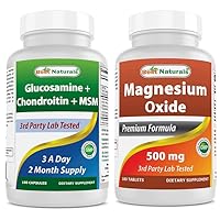 Glucosamine Chondroitin and MSM & Magnesium Oxide 500 mg