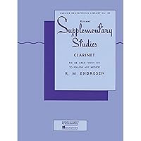 Supplementary Studies: Clarinet (Rubank Educational Library No. 20, 20) Supplementary Studies: Clarinet (Rubank Educational Library No. 20, 20) Paperback Sheet music