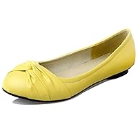 Women Flat Ballet Shoes, Flat Pumps Round Toe Slip On Daily Shoes Rhinestones Casual, Size 1-12
