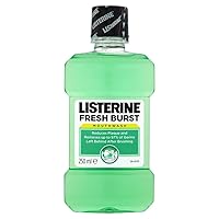 Listerine Antiseptic Mouthwash, Fresh Burst 250 mL
