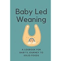 Baby Led Weaning Logbook: A logbook for baby’s journey to solid foods Baby Led Weaning Logbook: A logbook for baby’s journey to solid foods Hardcover Paperback