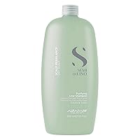 Alfaparf Milano Semi Di Lino Scalp Rebalance Shampoo for Dry Scalp - Sulfate Free Shampoo - For Excessive Oiliness and Flakes - Professional Salon Quality