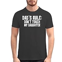Dad's Rule: Don't Touch My Daughter - Men's Soft Graphic T-Shirt