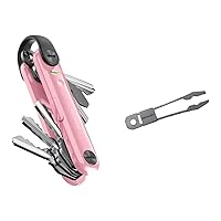 KeySmart Max - Compact Trackable Key Organizer Bundle with KeySmart Nano Pliers - Portable Pocket Keychain Mini Pliers