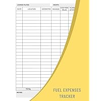 Fuel Expense Tracker: A Notebook To Keep Track Of Your Fuel Expenses And Budgeting For Your Car