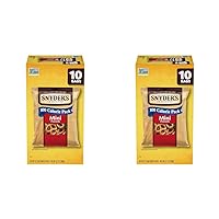 Snyder's of Hanover, 100 Calorie Mini Pretzels, Individual Packs, 10 Ct (pack of 2)