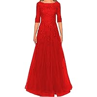 2022 Mother of The Bride Dresses for Wedding Tulle Lace Wedding Guest Dresses for Women Long Mother of The Groom Dresses