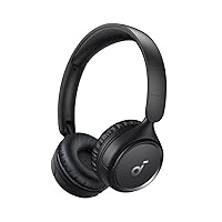 Soundcore H30i Wireless On-Ear Headphones, Foldable Design, Pure Bass, 70H Playtime, Bluetooth 5.3, Lightweight and Comfortable, App Connectivity, Multipoint Connection (Black)