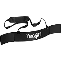 Yes4All Arm Blaster for Biceps & Triceps Dumbbells, 2-Layers Neck Cushion Bicep Curl Support Isolator for Body Building, Strength Training, and Muscle Gain