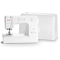 Janome HD3000 Heavy-Duty Sewing Machine with 18 Built-in Stitches + Hard Case