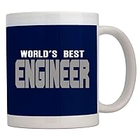 World's best Engineer Mechanic Font Mug 11 ounces ceramic