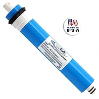 APPLIED MEMBRANES INC. 75 GPD Reverse Osmosis Membrane | RO Membrane Water Filter Replacement for Reverse Osmosis Water Filtration System | 1.8” x 12” Universal Compatibility | Made in USA