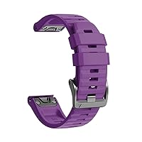 26 22mm Silicone Quick Release Watchband Strap For Garmin Fenix 7X 7 6 6X Pro 5 5X Plus 3HR MK2 Watch Easyfit Wristband Pемешок