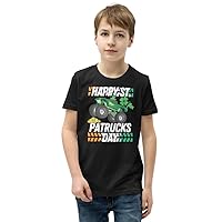 Kids Saint Patricks Day Funny Monster Truck St. Patrucks Boys T-Shirt