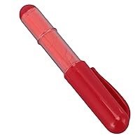 Fabric Chalk Marker for Sewing Crafting Quilting, Easy to Remove, Precise Marking Tool, Round Design, Plastic Material (Red)