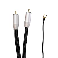 Pangea Audio Premier XL Phono Turntable Cable RCA to RCA 1.25 Meter