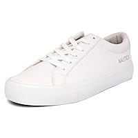 Nautica Men's Classic Lace-Up Low Top Fashion Sneaker Loafer - Stylish and Comfortable Casual Shoe