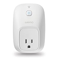 WeMo Switch Smart Plug, Works with Alexa