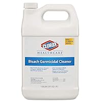 Clorox Healthcare Bleach Germicidal Cleaner Refill - Concentrate - 128 fl oz (4 quart) - 4 / Carton - Refillable, Disinf