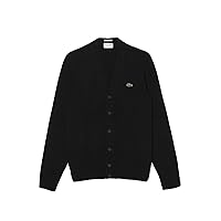 Lacoste Men's Classic Fit Long Sleeve Cashmere Cardigan Sweater
