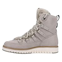 Cole Haan Womens Zerogrand Luxe Water Resistant Hiker Casual Boots - Grey - Size 6.5 B