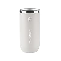 ThermoFlask 2-in-1 Vacuum Insulated Can Cooler Cup, 16 oz, Premium Quality, Fits Tall Size Cans, Sweatproof, Non-Slip Base, Ultimate Gray
