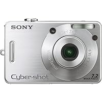 Sony Cybershot DSCW70 7.2MP Digital Camera with 3x Optical Zoom