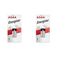 Energizer A544BPZ Zero Mercury Battery, Multi (Pack of 2)