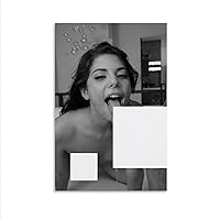 Gina Valentina Hot Girl Body Poster Photo Poster Art Poster (2) Canvas Poster Wall Art Decor Print Picture Paintings for Living Room Bedroom Decoration Unframe-style 08x12inch(20x30cm)