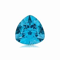 Swiss Blue Topaz Trillion Shape AAA/AA Quality Loose Gemstone from 4MM-15MM