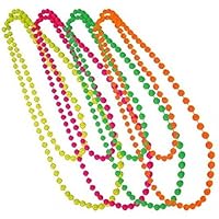 BESTOYARD Plastic Necklace Beaded Necklace for Party Favors 6pcs