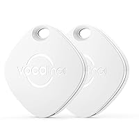 VOCOlinc Wallet Tracker, Key Finder Locator with Sound Compatible with Find My (iOS only), Bluetooth Tracker for Keys,Luggage,Wallet, Bags, Suitcase and More, Replaceable Battery, IP65 Waterproof