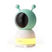 BOIFUN Add-On Camera for Baby6T - 2K WiFi Baby Monitor, Temperature & Humidity Sensor, Video Record & Playback, Night Vision, 2-Way Audio, Cry & Motion Detection, with Wall Mount Base