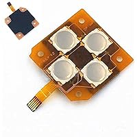Gametown Replacement ABXY Button Direction Key Board Cross Button Board Cable D-Pad Button Flex Cable for New 3DS Console