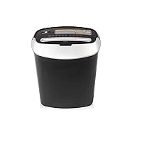 File Shredder-5-Sheet Cross-Cut Paper Shredder, 5-Minute Continuous Running Time, Shredders for Small Office & Home Use,Black