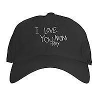 Function - Custom Child Kid Handwritten Note or Drawing Embroidered onto Adjustable Hat OSFM