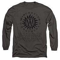 Supernatural Long Sleeve T-Shirt Winchester Brothers Charcoal Tee